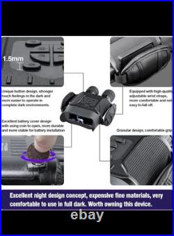 Bestguarder NV-900 4.5X40mm Digital Night Vision Binocular with Time Lapse Funct