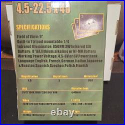 Bestguarder NV-900 4.5X40mm Digital Night Vision Binocular with Time Lapse Funct