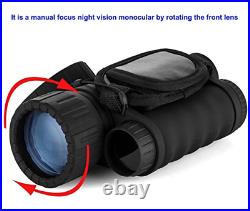 Bestguarder WG-50 6x50mm HD Digital Night Vision Monocular with 1.5 TFT LCD and