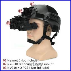 Binocular Bridge Helmet Mount Integrated Night Vision Goggles Fast Mount For NVG