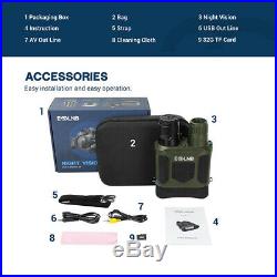 Binocular Night Vision 7X31 IR Camera Video With 2 LCD Hunting Scope 400m/1300ft