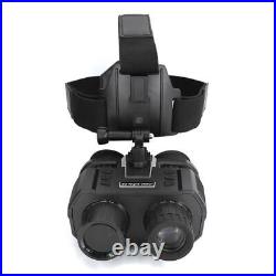 Binoculars Goggles 1080P HD Telescope Helmet Infrared Night Vision Head Mount