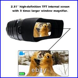 Binoculars HD Zoom Video Recording Digital Night Vision Infrared Scope IR Camera