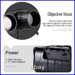 Binoculars LCD Screen IR Camera Waterproof HD Digital Video Night Vision Goggles