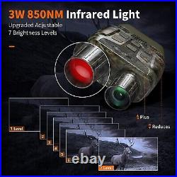 Binoculars Night Vision Camcorder Infrared Digital for Complete Darkness