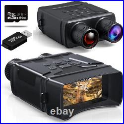 Binoculars Night Vision Device R6 850nm IR 1080P HD 5X Digital Zoom Hunting