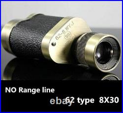 Binoculars Telescope Copper Rangefinder HD Night Vision Metal Monocular Supplies