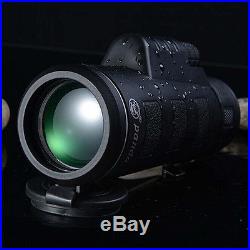 Black HandHeld Panda 35x50 Night Vision Adjustable Monocular Telescope Camping