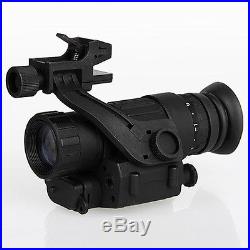 Black Hunting Infrared HD Digital IR Monocular Night Vision Telescope For Helmet