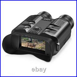 Boblov 32GB NightVision Binocular Googles 500M Full Dark 3400mAh Battery 8X Zoom