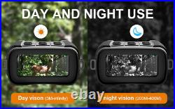 Boblov 400m IR Night Vision Binoculars 400M in Full Darkness for Bird Watching