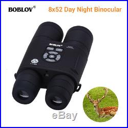 Boblov 8x52 Optical Infrared Night Vision Binocular + APM Sensor Spotting Scope