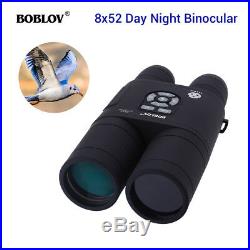 Boblov 8x52 Optical Infrared Night Vision Binocular Monocular Take Day or Night