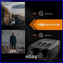 Boblov Digital Night Vision Binoculars 1080P Video 10X digital zoom 32GB Card