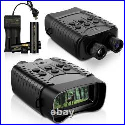 Boblov Night Vision Binoculars Monocular 1080P Video 10X digital zoom 32GB Card
