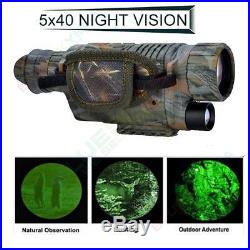 Brand Infrared Dark Night Vision 5X40 IR Monocular Binoculars Telescopes Hunting