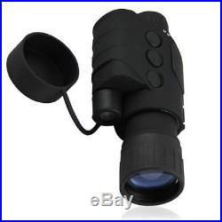Brand Infrared Dark Night Vision IR Monocular Binoculars Telescopes 200 Yards 5X
