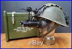 British Army Infrared Night Vision Binoculars Goggles No1 Mk1 Receiving Set 1970