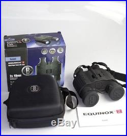 Bushnell 2x40 Equinox Z Digital Night Vision Binocular (Black) New, Open Box