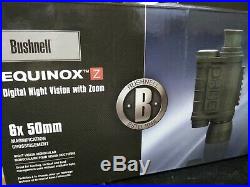 Bushnell Equinox Z Digital Night Vision Monocular 6x50mm #260150, FREE Shipping