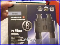 Bushnell Equinox Z Digital Night Vision with Zoom 2x 40 MM Magnification NIB