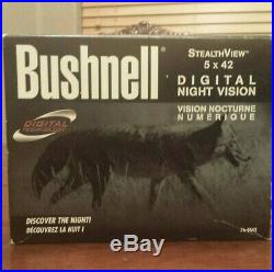 Bushnell Stealthview 5x42 night vision