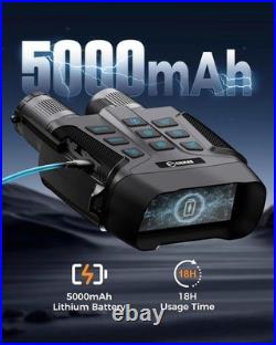 CIGMAN Night Vision Goggles, 3.99 Large Screen, 5000mAh Battery Up to 18 Hours CIGMAN Night Vision Goggles, 3.99 Large Screen, 5000mAh Battery Up to 18 Hours