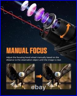 CIGMAN Night Vision Goggles, 3.99 Large Screen, 5000mAh Battery Up to 18 Hours CIGMAN Night Vision Goggles, 3.99 Large Screen, 5000mAh Battery Up to 18 Hours