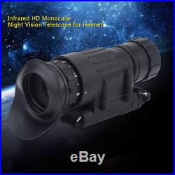 CMOS Waterproof Infrared IR HD Monocular Night Vision Helmet Telescope Hunting