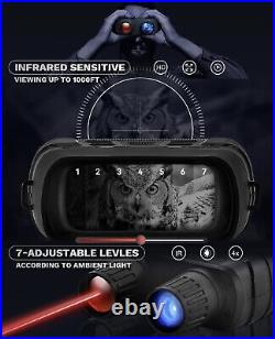 COOGEO Digital Night Vision Goggles Complete Darkness, Night Vision Binoculars