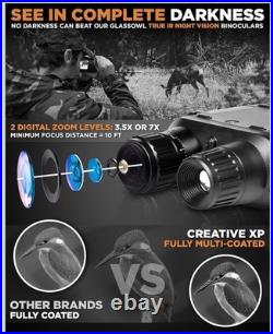 CREATIVE XP Pro Night Vision Binoculars Digital Infrared, 4 Screen