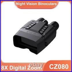 CZ080 600m 4K HD 8X Digital Zoom Night Vision Binoculars Video Recorder Hunting