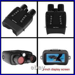 CZ080 600m 4K HD 8X Digital Zoom Night Vision Binoculars Video Recorder Hunting