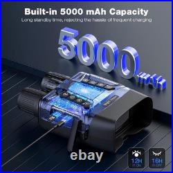 CZ080 600m 4K HD 8X Digital Zoom Night Vision Binoculars Video Recorder Hunting