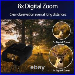 CZ080 600m 4K HD 8X Digital Zoom Night Vision Binoculars Video Recorder Hunting CZ080 600m 4K HD 8X Digital Zoom Night Vision Binoculars Video Recorder Hunting