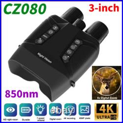 CZ080 Night Vision Goggles 4K Digital HD IR Binoculars 8X Zoom Hunting CZ080 Night Vision Goggles 4K Digital HD IR Binoculars 8X Zoom Hunting