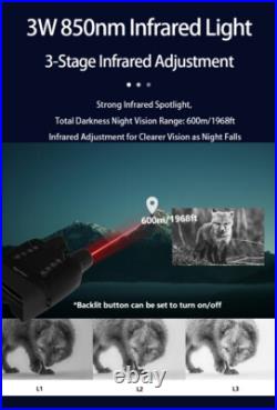 CZ080 Night Vision Goggles 4K Digital HD IR Binoculars 8X Zoom Hunting CZ080 Night Vision Goggles 4K Digital HD IR Binoculars 8X Zoom Hunting