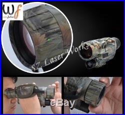 Camouflage digital monocular infrared night vision goggles 5X40 night vision
