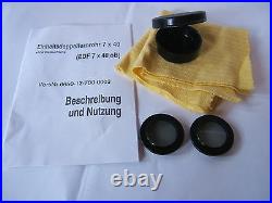 Carl Zeiss Jena EDF 7x40 NVA Army Military Binoculars Mint incl. Accs