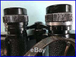 Carl Zeiss Jena Jenoptem 8 x 30 DDR Soft Leather Cased Binoculars No. 5380784