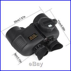 Compass Range Finder Military Waterproof Night Vision Binoculars Outdor