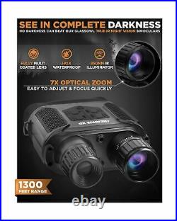 Creative XP Binocular Digital Night Vision Infrared Glassowl Black 32GB SD Card