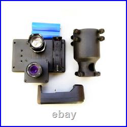 DIY Infrared night vision device with 4.2'' screen for night surveillance patrol