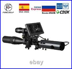 DIY Night Vision Scope Digital Camera For Rifle Scope With IR Torch & Scope Cam