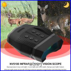 Digital 1080P Night Vision Binoculars 1.3MP Hunting Telescope for Camping NV5100