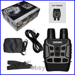 Digital 4X Zoom Night Vision Binoculars With Video Recording Infrared Telescope
