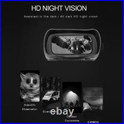 Digital 4X Zoom Night Vision Binoculars With Video Recording Infrared Telescope