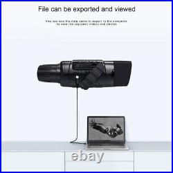 Digital 4X Zoom Night Vision Binoculars With Video Recording Infrared Telescope