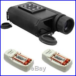 Digital 6X32 Night Vision Infrared IR Monocular Scope Ranger Finder+Charging Kit