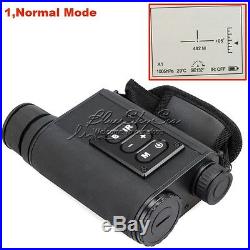 Digital 6X32 Night Vision Infrared IR Monocular Scope Ranger Finder+Charging Kit